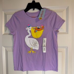Cat & Jack Purple Graphic Tee